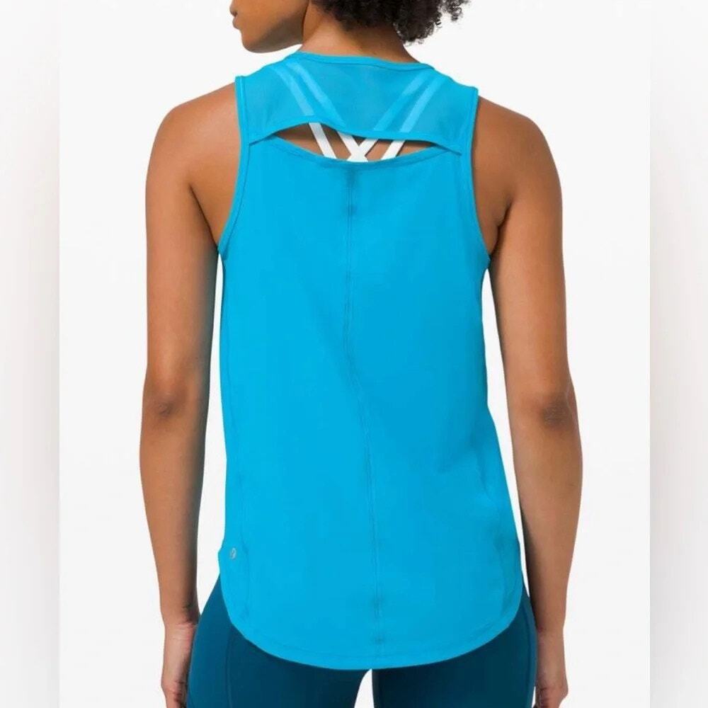 Lululemon Sculpt Tank Turquoise Tide - Picture 6 of 7